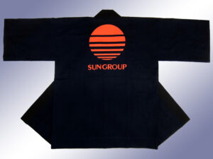 サングループ様 オリジナル法被デザイン