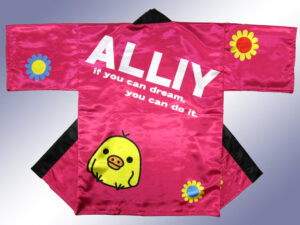 ALLIY様 オリジナル法被デザイン