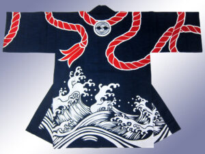 越後岩船相撲甚句会様 オリジナル法被デザイン