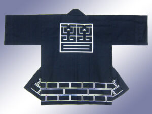 S様 角文字「晋」法被 オリジナル法被デザイン