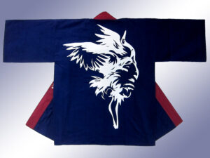 鶴里町まちおこし会様 オリジナル法被デザイン