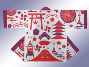 坂角総本舗様 オリジナル法被 デザイン