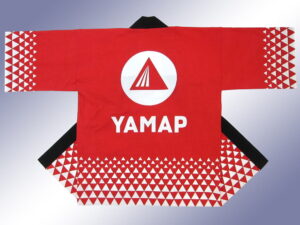 ヤマップ様 オリジナル法被デザイン