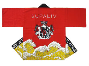 SUPALIV様 オリジナル法被デザイン